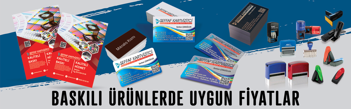 kartviizt broşür kaşe