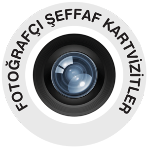fotoğrafçı şeffaf kartvizit