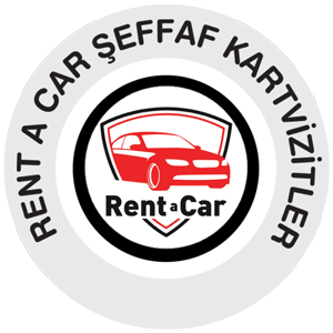 rentacar şeffaf kartvizit